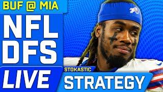 Bills-Dolphins Showdown Strategy TNF Week 2 DFS Picks | NFL DFS Strategy