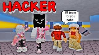 ALT TROLLING..HACKER + TEAMERS - FLEE THE FACILITY ROBLOX