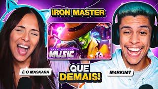 IRON MASTER - Que Demais! | O Máskara | [React em Casal] 