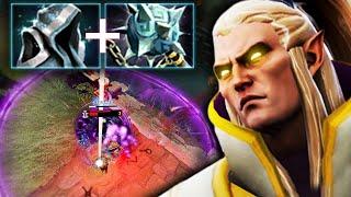 ETERNAL SHROUD + GLEIPNIR INVOKER!! CRAZY BUILD AGAINST VOID SPIRIT MID | Dota 2 Invoker