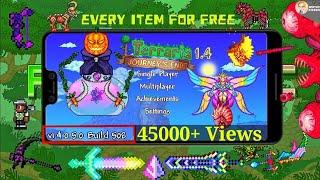 Terraria mobile 1.4.4 | Every item free | Zenith | Terraria | Journey's end