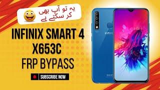 Infinix Smart 4 X653C FRP Bypass Without PC