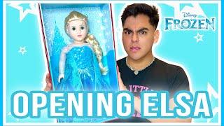 Opening Disney Frozen Elsa American Girl Collector Doll!!!!