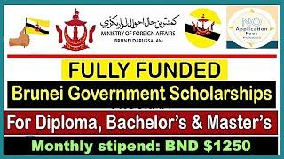 Brunei Darussalam Scholarship 2024 | How to Apply Online: Video Guide