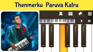 Thenmerku Paruva Kaatru Piano Tutorial | Beginner Keyboard Notes