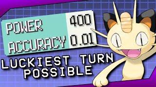 What's the Luckiest Turn Possible in Pokemon?