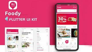 Flutter UI Kit - Foody