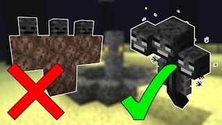 How to Make The Wither in Minecraft (All Versions)
