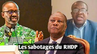  Les pr0vocations et sabotages du RHDP 