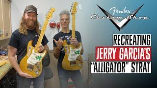 Recreating Jerry Garcia's "Alligator" Strat