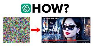 How Does Sora Make Video From Text? (OpenAI)