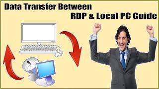 How To Copy Large Files From Remote Desktop To Local Machine? Data Transfer Between RDP And Local PC