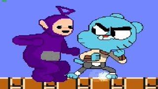 TINKY WINKY WITH DIPSY LAA LAA & PO VS. MUGEN CHARACTERS #2 | FUNNY GAMING