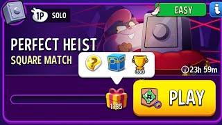 Square Match Perfect Heist Solo Challenge | Match Masters Solo Challenge