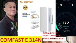 Comfast E314n Signal Review