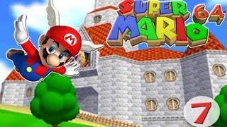 MrsExile Plays Super Mario 64! - Dont touch that door!!