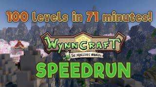 Let's make Wynncraft Speedrunning 1-100 a thing (1h 11min)