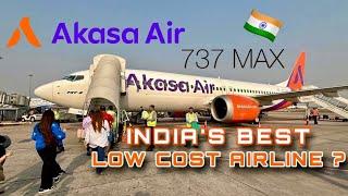  Akasa Air - Delhi to Goa  Boeing 737 MAX 8 [FULL FLIGHT REPORT]