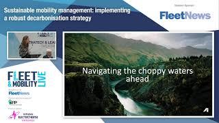 Fleet & Mobility Live 2024: sustainable mobility management implementing a decarbonisation strategy