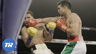 Super Slow Motion Angle of Jose Zepeda Stopping Vargas in 1st Round with the Knockout of the Year