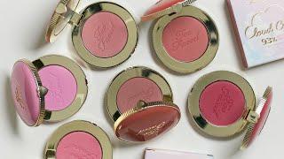 Too Faced Cloud Crush Blurring Blush Swatches