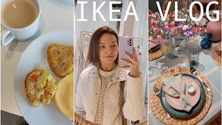 IKEA VLOG. На завтрак в Икея, прогулка по магазину и весенние новинки 