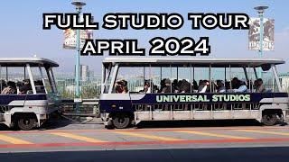 Full Studio Tour | Universal Studios Hollywood | April 2024