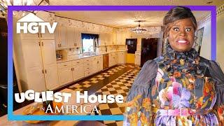 This HORRIBLE Home That Is Not Functional  | Ugliest House In America | HGTV