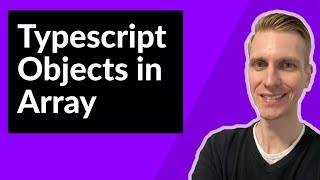 Typescript Objects in Array