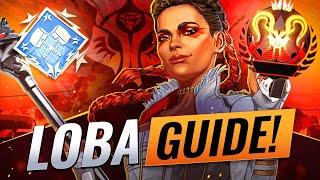 HOW TO DOMINATE GAMES ON LOBA! (Apex Legends Loba Guide & Speed Rotation Tricks)