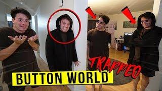 We Sent My EVIL TWIN to the BUTTON WORLD DIMENSION at 3 AM... AND TRAPPED HIM THERE!!