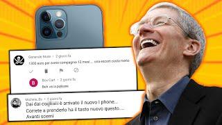 REAZIONE AI COMMENTI DEGLI INDIGNATI PER IPHONE 12