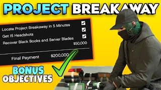 The Project Breakaway File All Bonus Objectives Guide in GTA Online Agents of Sabotage