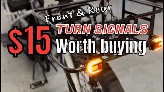 $15 E-bike Turn Signals Worth Buying