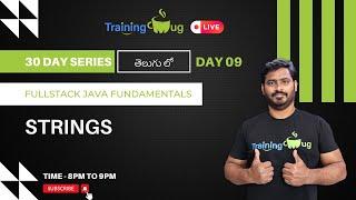 Day 9 - Working with Strings (Java)