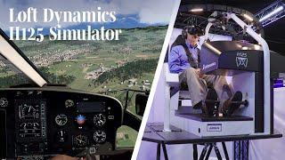 Airbus H125 360-degree Full-Motion VR Helicopter Simulator from Loft Dynamics – AIN