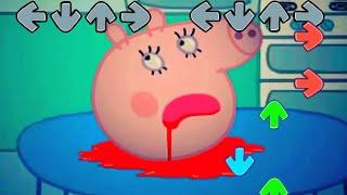 Horror PEPPA PIG.EXE in Friday Night Funkin be like | FNF Bacon Got Me Like | Muddy Puddles Funkin