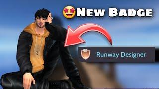 New Badge On Avakin Life | Avakin Life Runway Designer Badge 2024 #avakinlife #runwaydesignerbadge