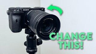 First 5 Things To Do On Your Sony a6600