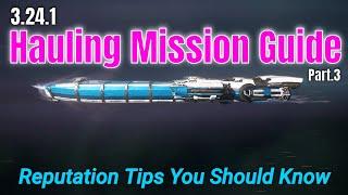 Cargo Hauling Reputation Tips You Should Know | Star Citizen 3.24 Hauling Mission Guide Part.3