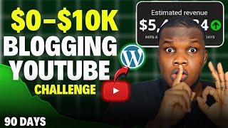 How I Created An AI YouTube Channel & Blog To Make $10K In 90 Days  | Join The Challenge Now