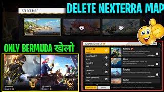 How To Remove Nexterra map In Free Fire Max After Ob39 Update Ke Baad Nexterra Map Ko Delete Kse Krn