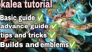 New hero kalea tutorial mlbb #mobilelegends #mlbb