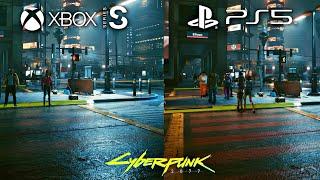 Cyberpunk 2077 | Xbox Series S vs PS5 | 2.0 Patch | Comparación 2023 