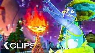 ELEMENTAL All Clips & Trailers (2023) Pixar