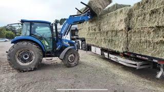 We had to swap out all the hay we delivered