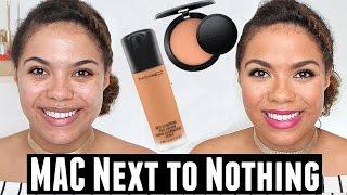 MAC Next to Nothing Face Color + Next to Nothing Powder Review | samantha jane