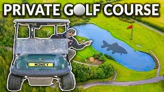 Carp Fishing a MILLIONAIRE'S Private GOLF Course ️