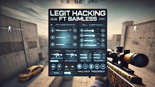 Legit Hacking (Wall & Aimbot) MM | Ft Baimless