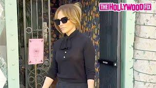 Jennifer Lopez Scolds Paparazzi While Out Shopping At Gucci On Rodeo Dr. In Beverly Hills, CA